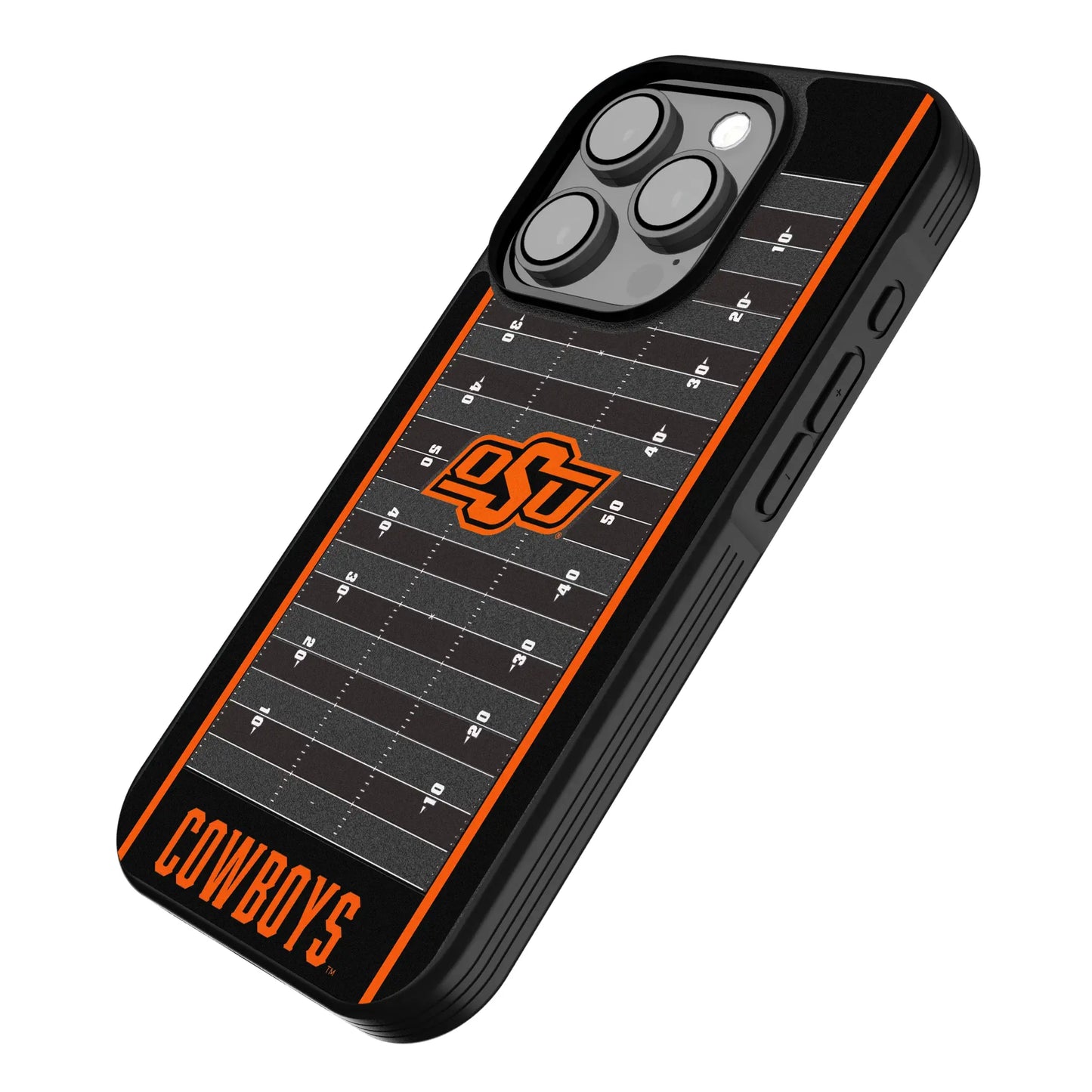 Oklahoma State University Cowboys Field Bump Phone Case for Apple iPhone