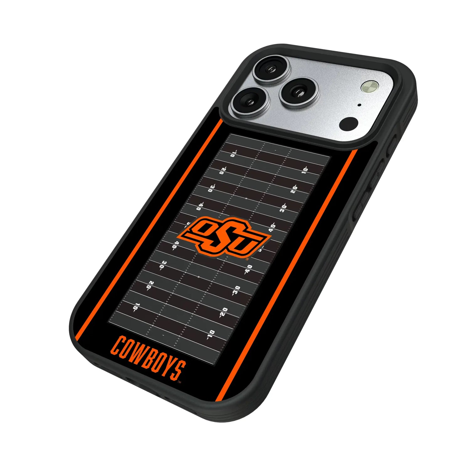 Oklahoma State University Cowboys Field Bump Phone Case for Apple iPhone