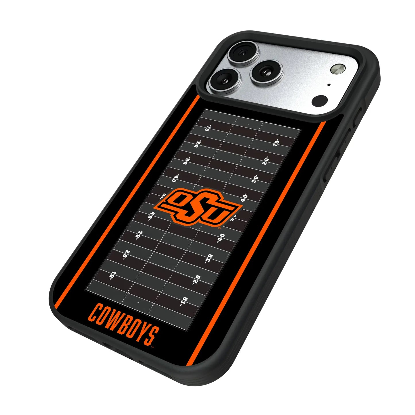 Oklahoma State University Cowboys Field Bump Phone Case for Apple iPhone