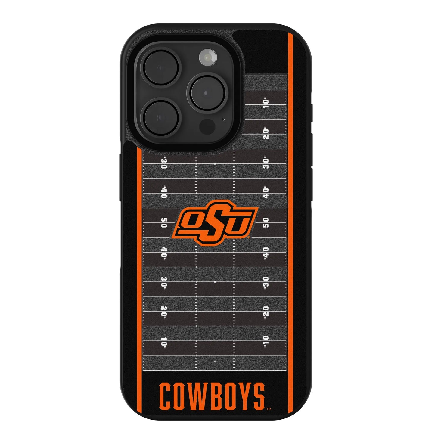 Oklahoma State University Cowboys Field Bump Phone Case for Apple iPhone