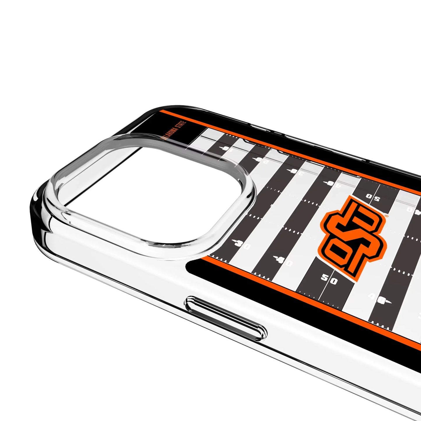 Oklahoma State University Cowboys Field Clear Phone Case for Apple iPhone