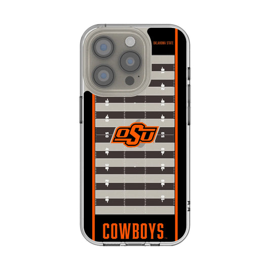 Oklahoma State University Cowboys Field Clear Phone Case for Apple iPhone