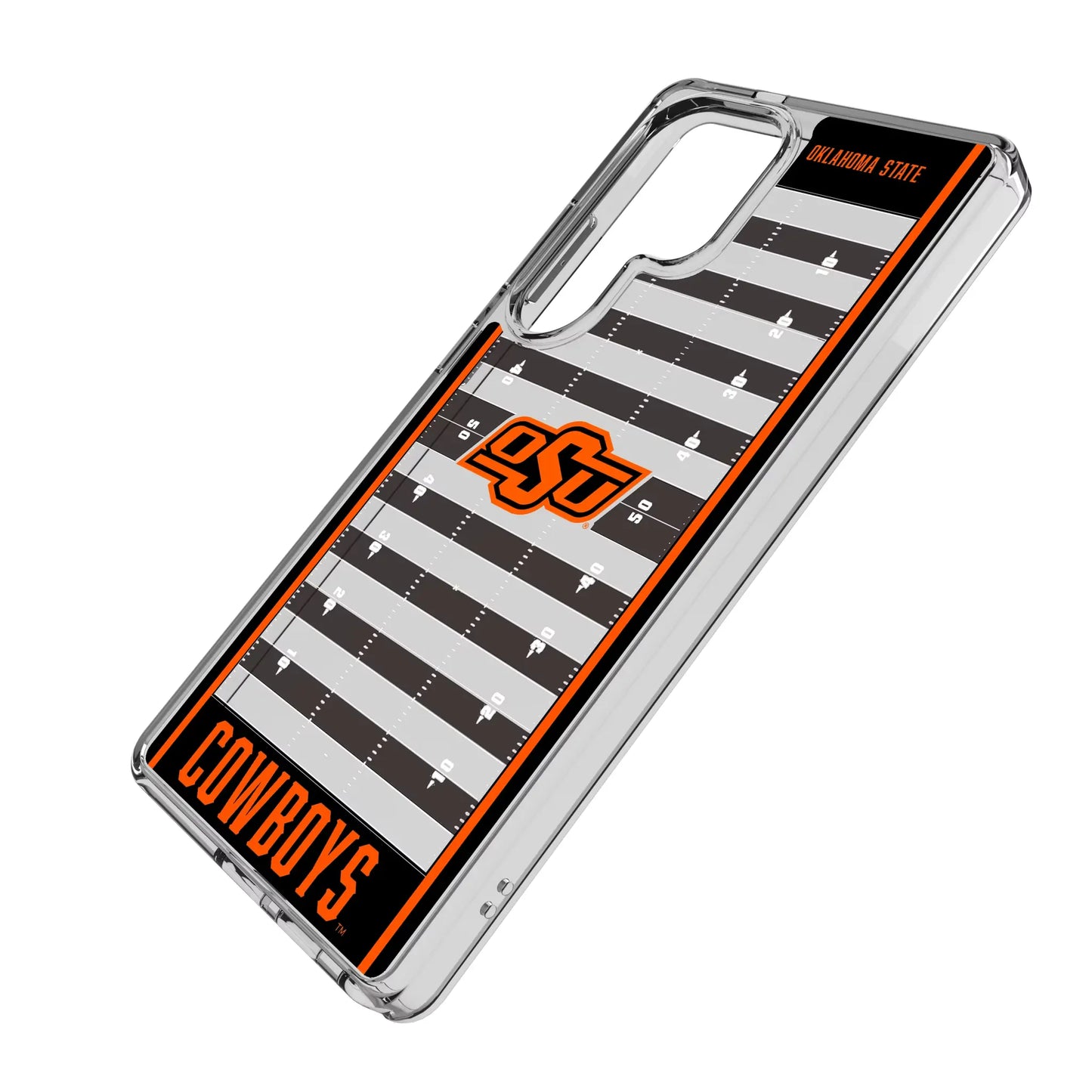 Oklahoma State University Cowboys Field Clear Phone Case for Samsung Galaxy