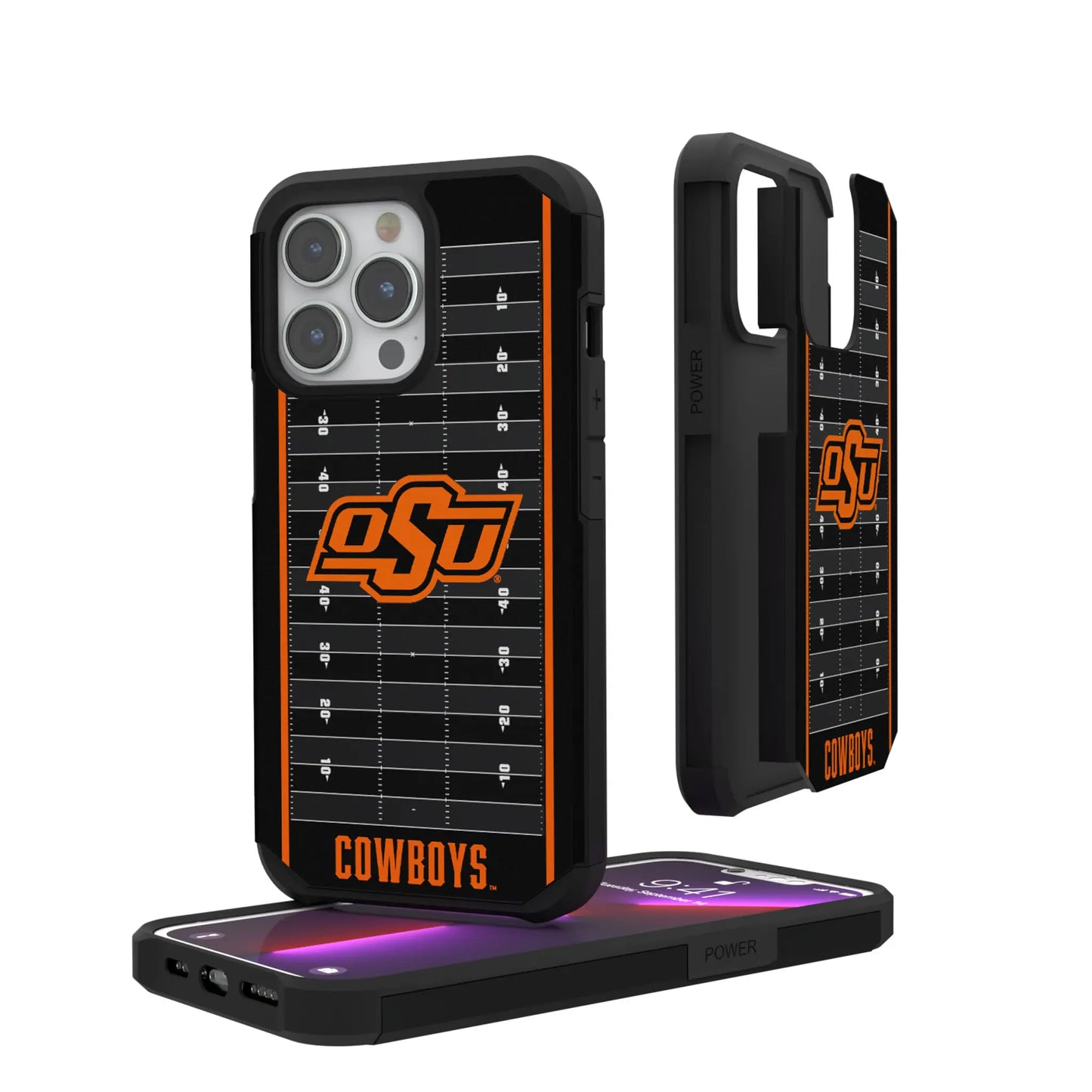 Oklahoma State University Cowboys Field Rugged Phone Case for Apple iPhone