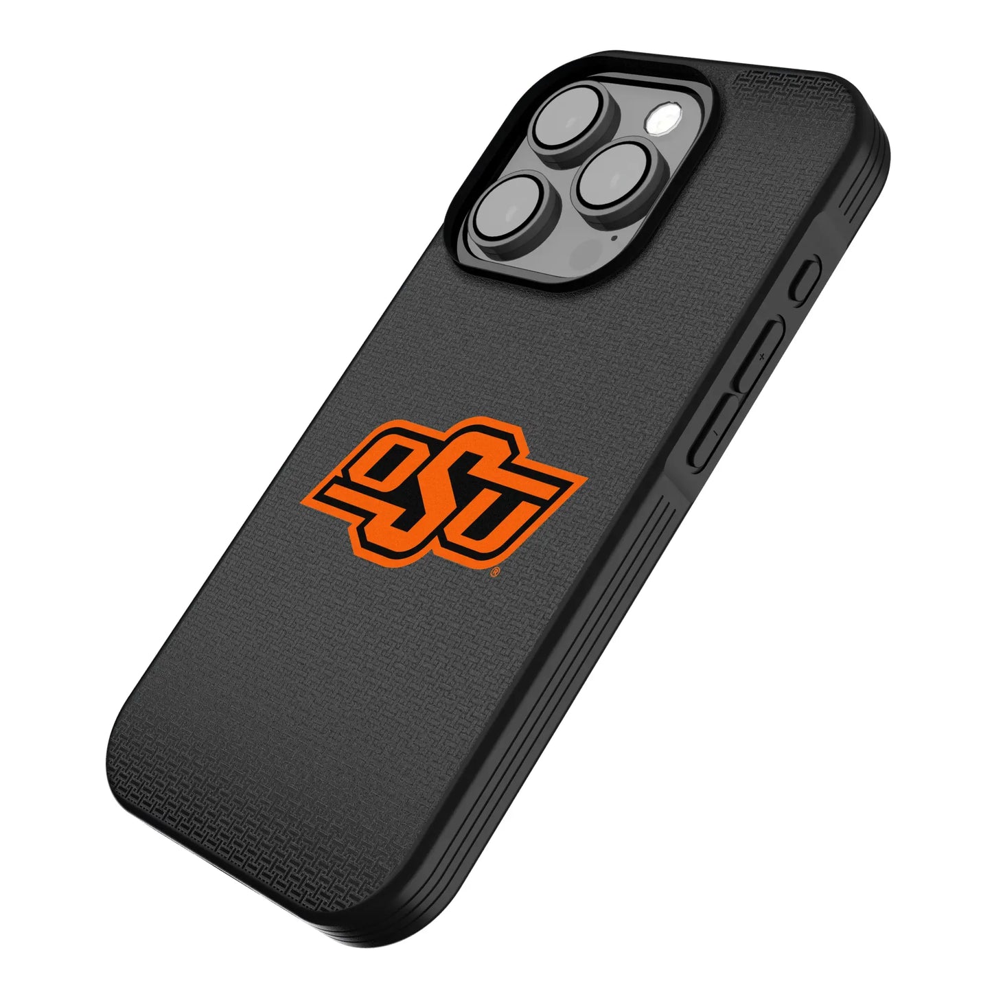 Oklahoma State University Cowboys Linen Bump Phone Case for Apple iPhone