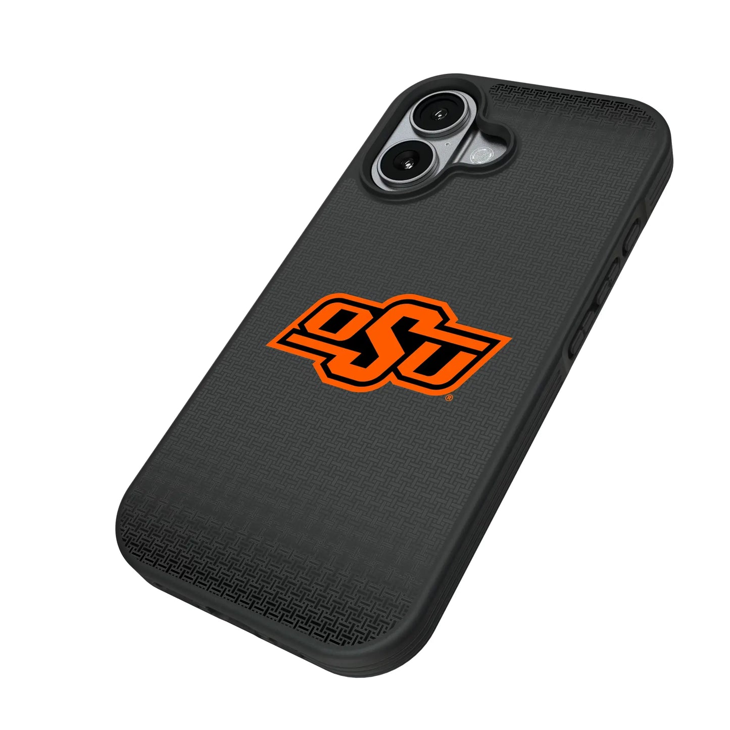 Oklahoma State University Cowboys Linen Bump Phone Case for Apple iPhone