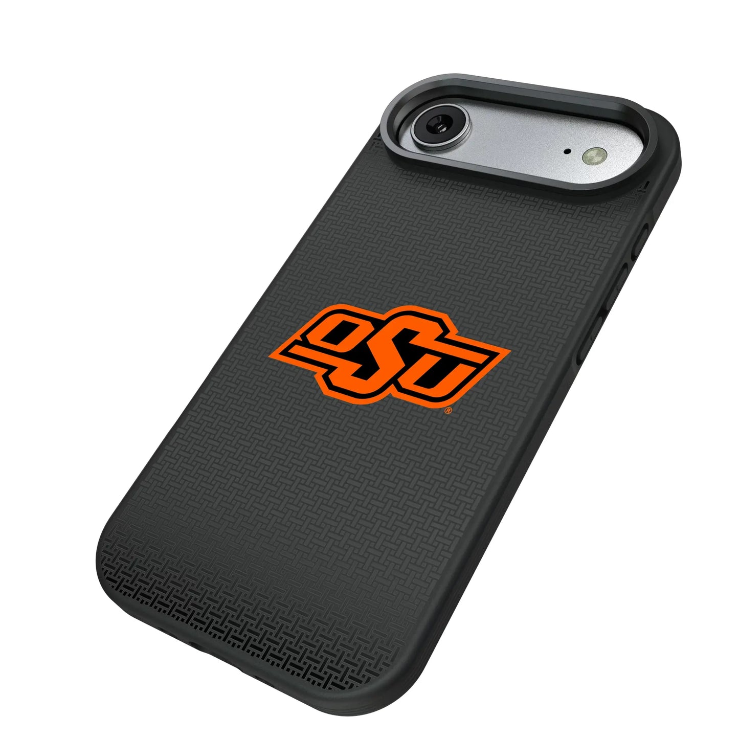 Oklahoma State University Cowboys Linen Bump Phone Case for Apple iPhone