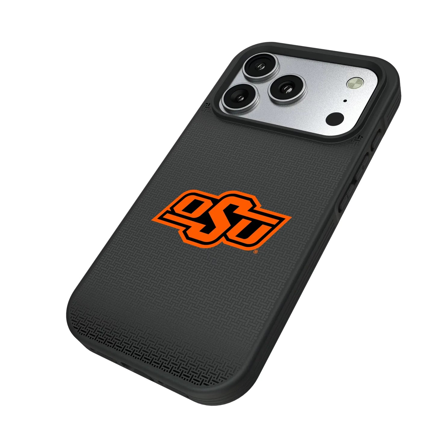 Oklahoma State University Cowboys Linen Bump Phone Case for Apple iPhone