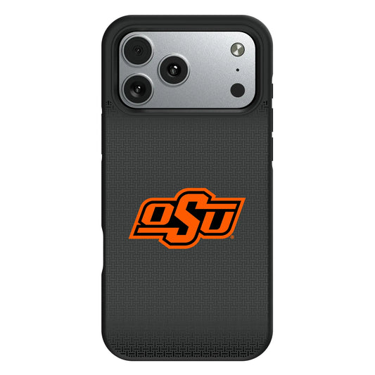 Oklahoma State University Cowboys Linen Bump Phone Case for Apple iPhone
