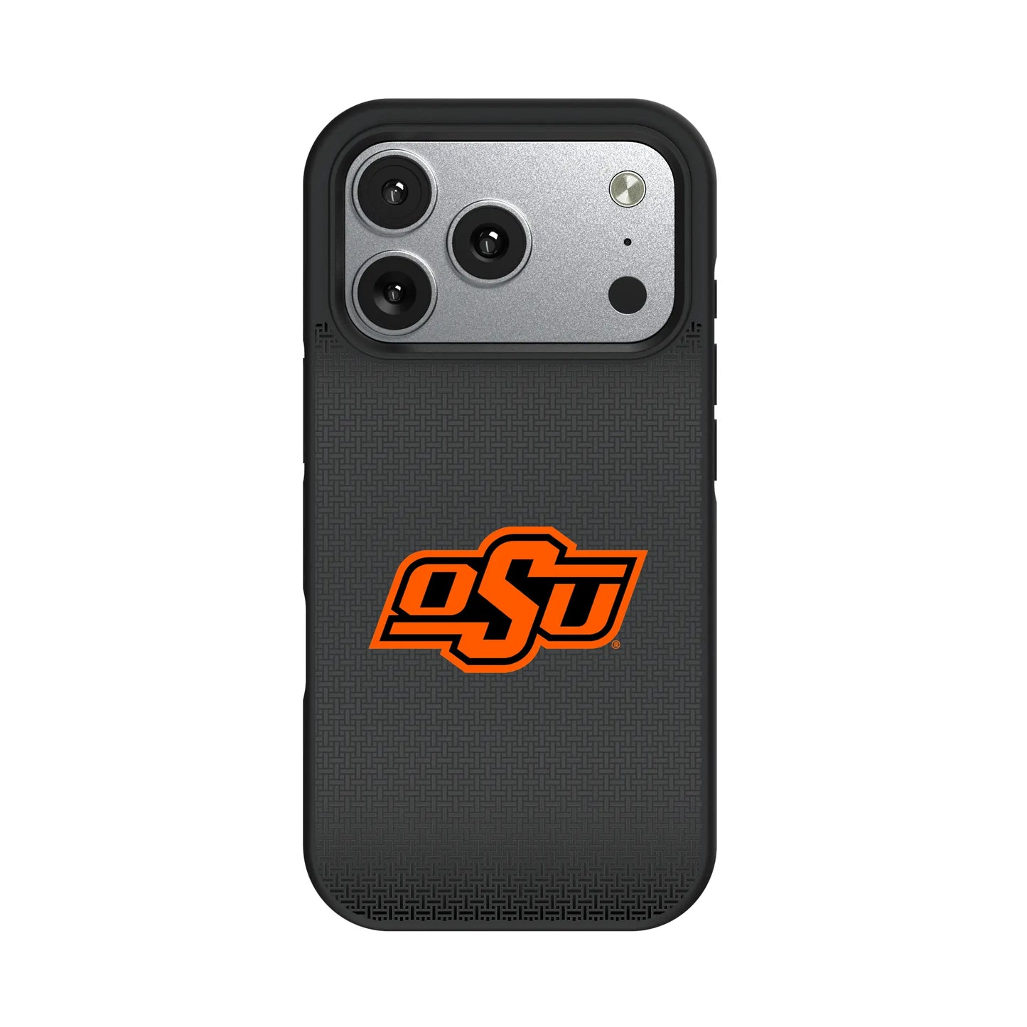 Oklahoma State University Cowboys Linen Bump Phone Case for Apple iPhone
