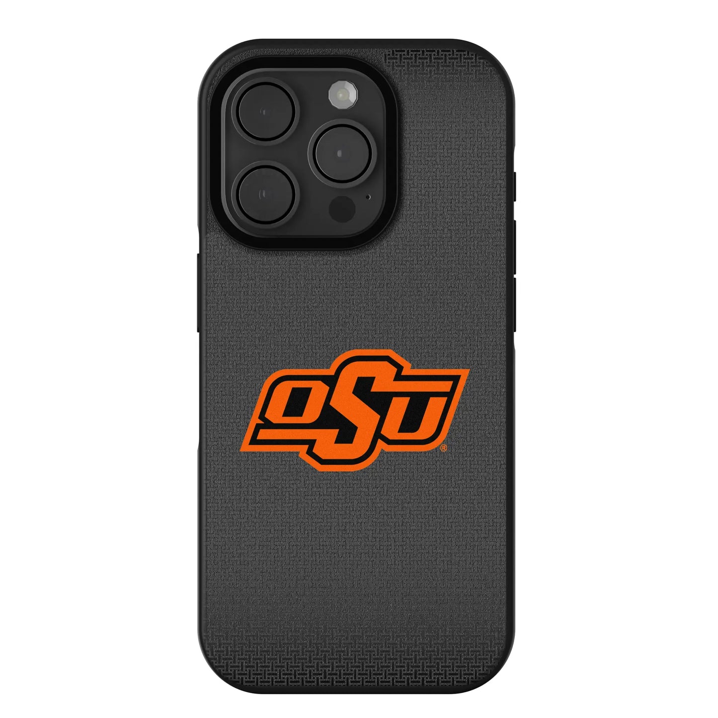 Oklahoma State University Cowboys Linen Bump Phone Case for Apple iPhone