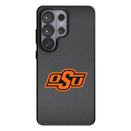 Oklahoma State University Cowboys Linen MagSafe Compatible Phone Case for Samsung Galaxy
