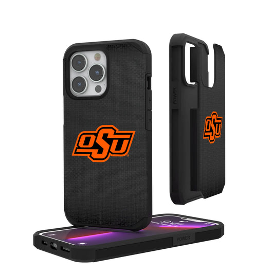 Oklahoma State University Cowboys Linen Rugged Phone Case for Apple iPhone