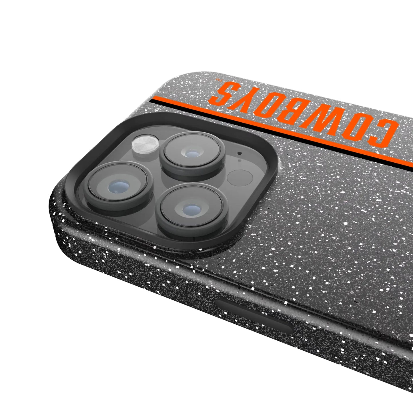 Oklahoma State University Cowboys Sidebar Black Bling Phone Case for Apple iPhone