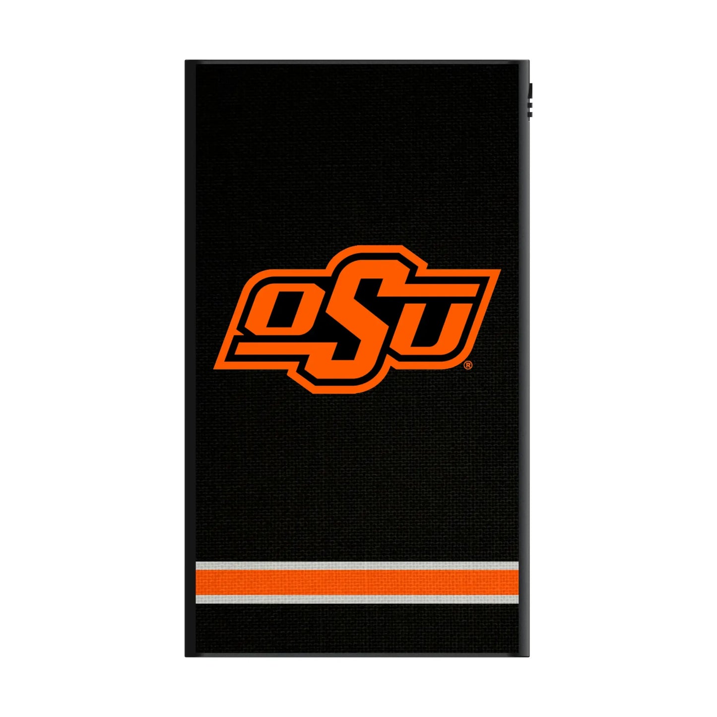 Oklahoma State University Cowboys Stripe 5000mAh Flat Powerbank