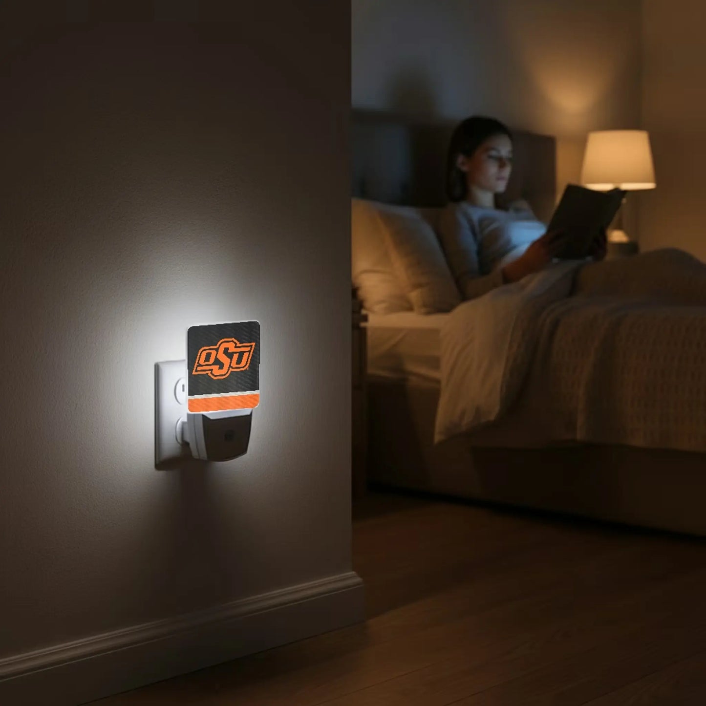 Oklahoma State University Cowboys Stripe Night Light 2-Pack