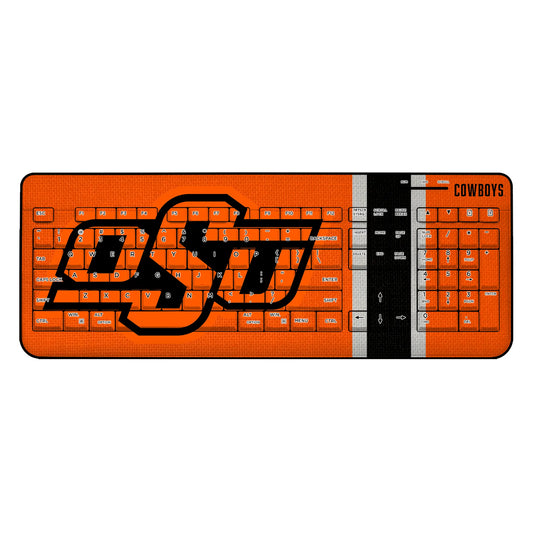 Oklahoma State University Cowboys Stripe Wireless USB Keyboard