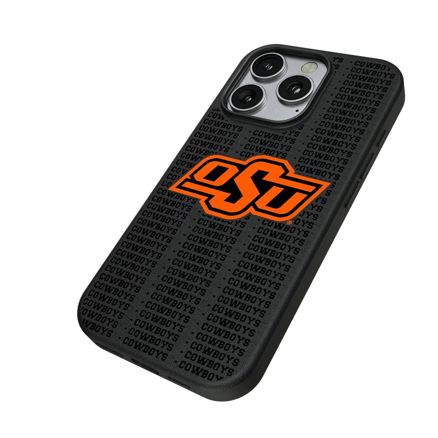 Oklahoma State University Cowboys Text Backdrop MagSafe Compatible Phone Case for Apple iPhone