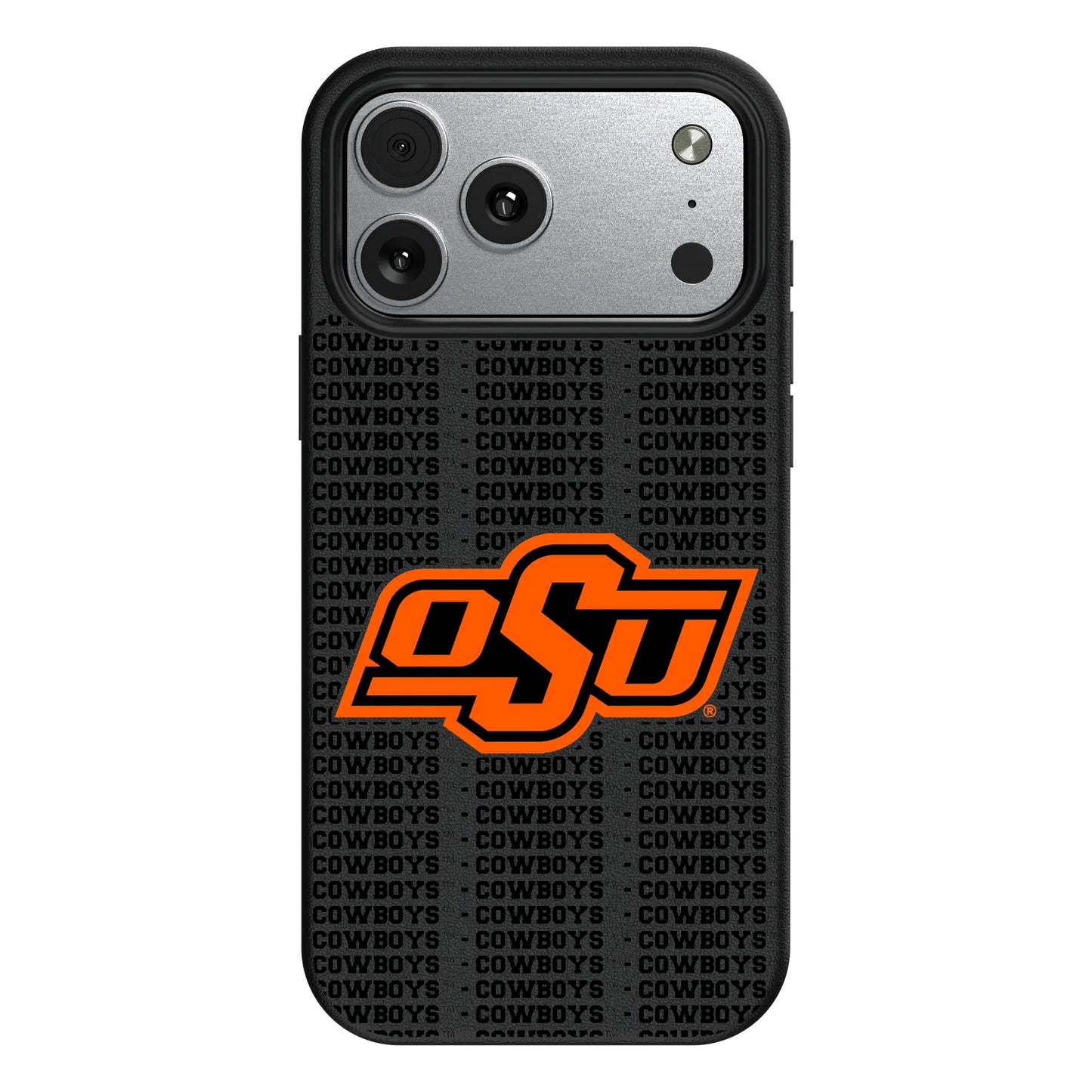 Oklahoma State University Cowboys Text Backdrop MagSafe Compatible Phone Case for Apple iPhone