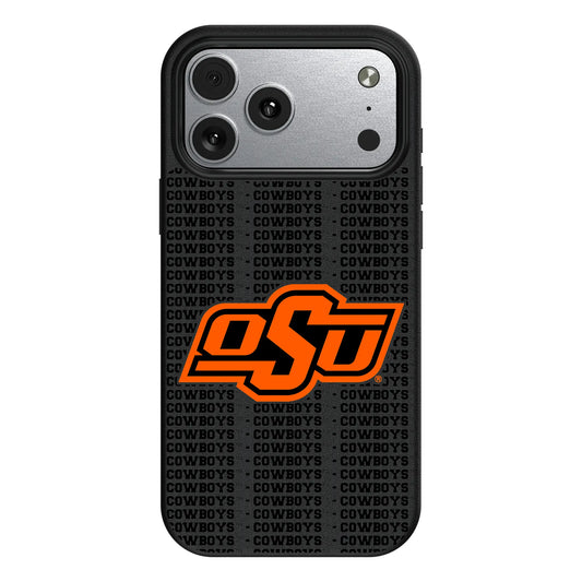Oklahoma State University Cowboys Text Backdrop MagSafe Compatible Phone Case for Apple iPhone