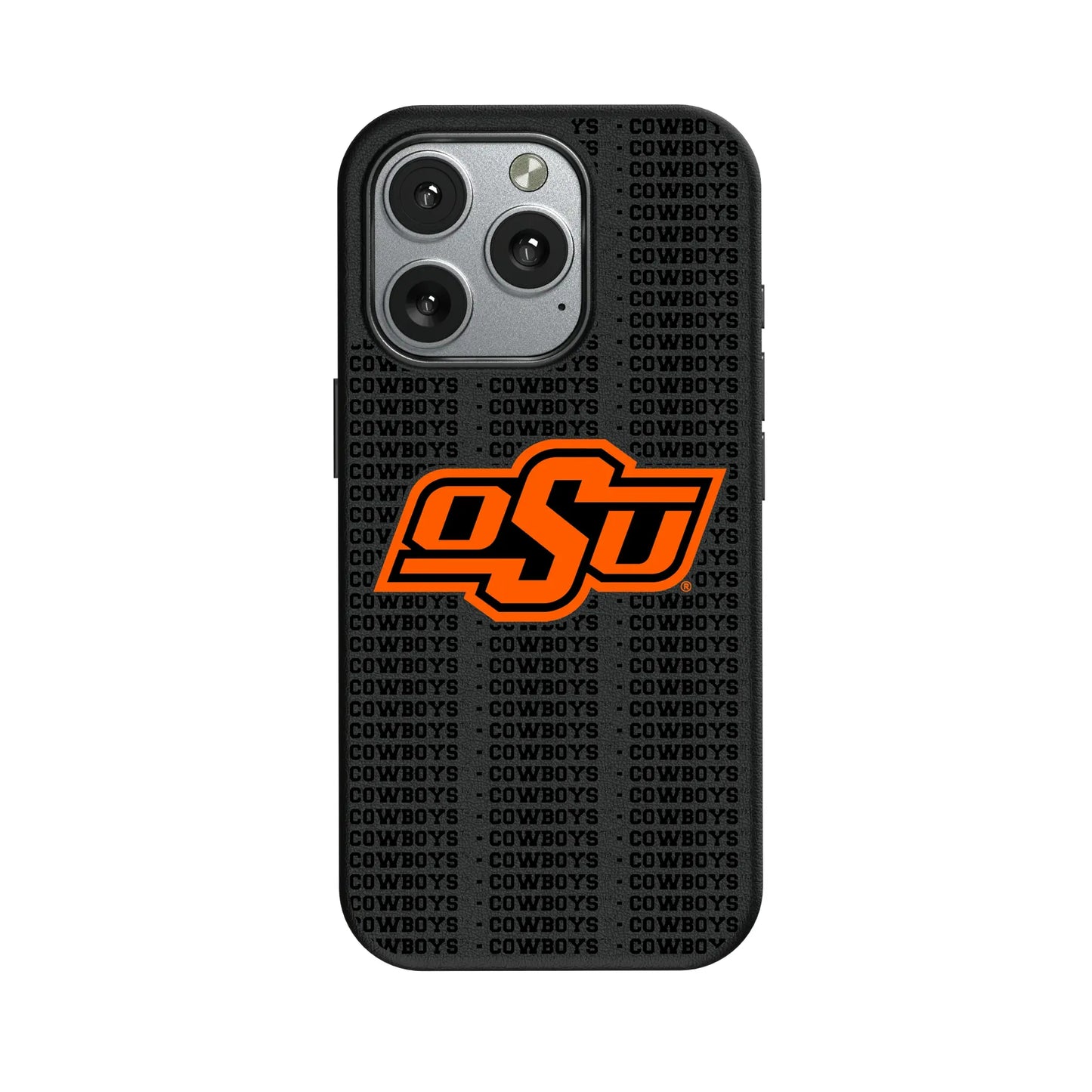Oklahoma State University Cowboys Text Backdrop MagSafe Compatible Phone Case for Apple iPhone