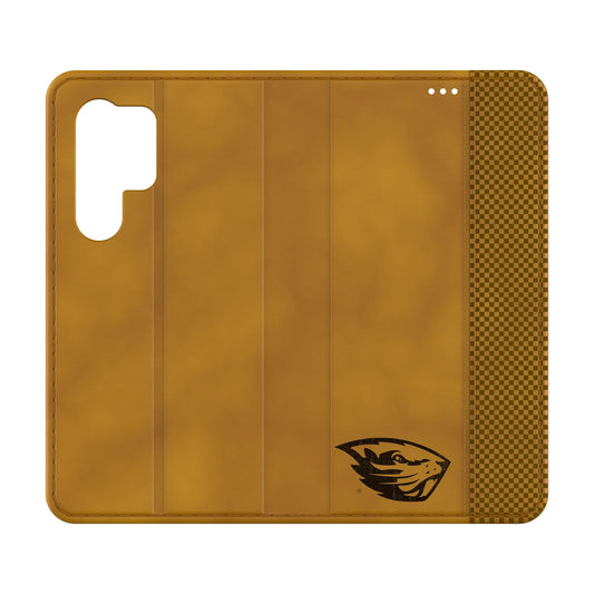 Oregon State University Beavers Burn Folio Phone Case for Samsung Galaxy