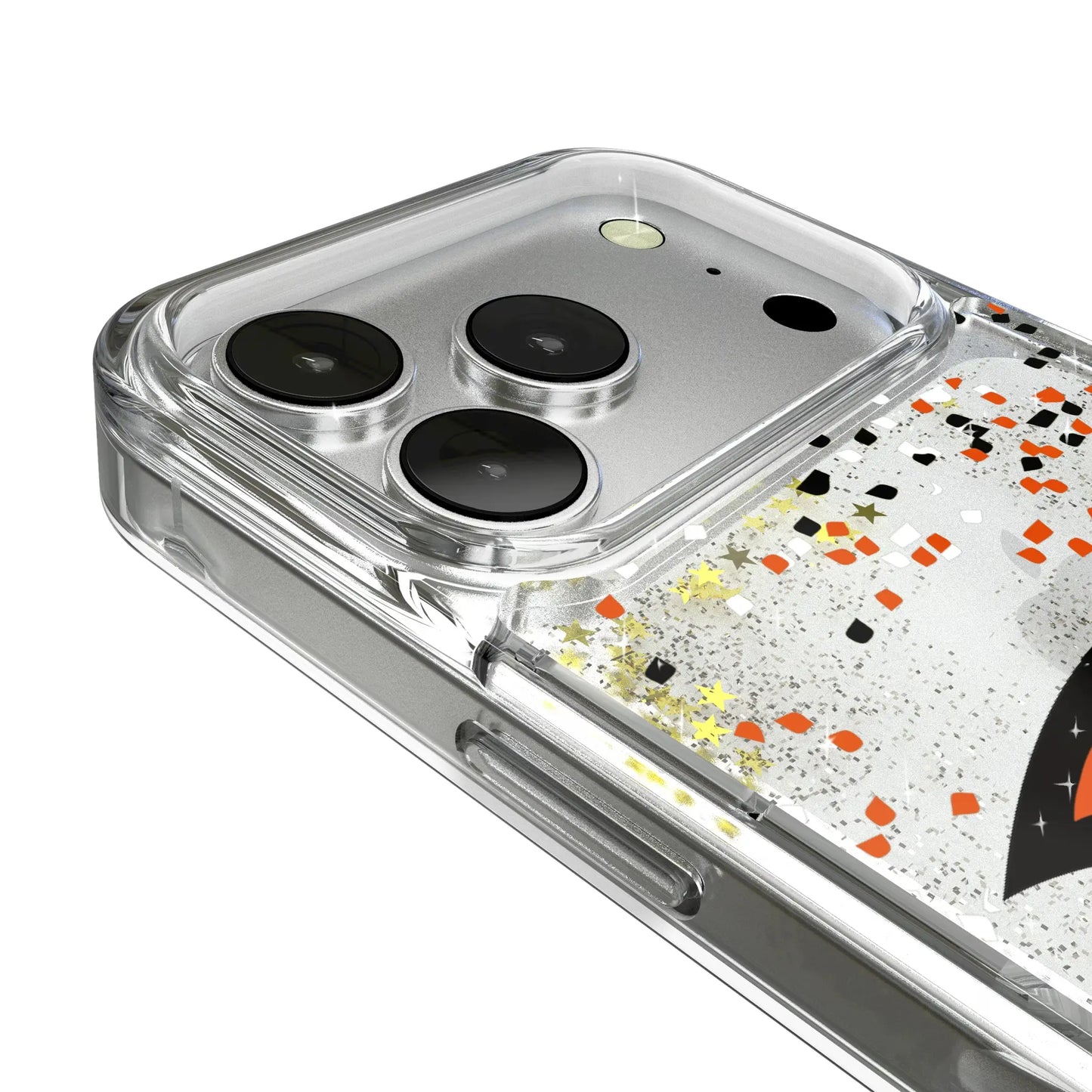 Oregon State University Beavers Confetti Glitter Phone Case for Apple iPhone
