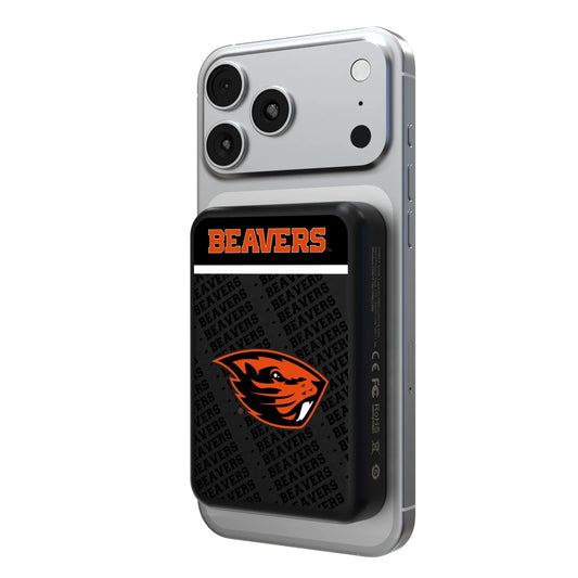 Oregon State University Beavers Endzone Plus Wireless Mag Power Bank