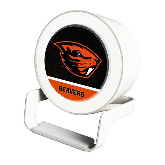 Oregon State University Beavers Endzone Solid Night Light Charger and Bluetooth Speaker