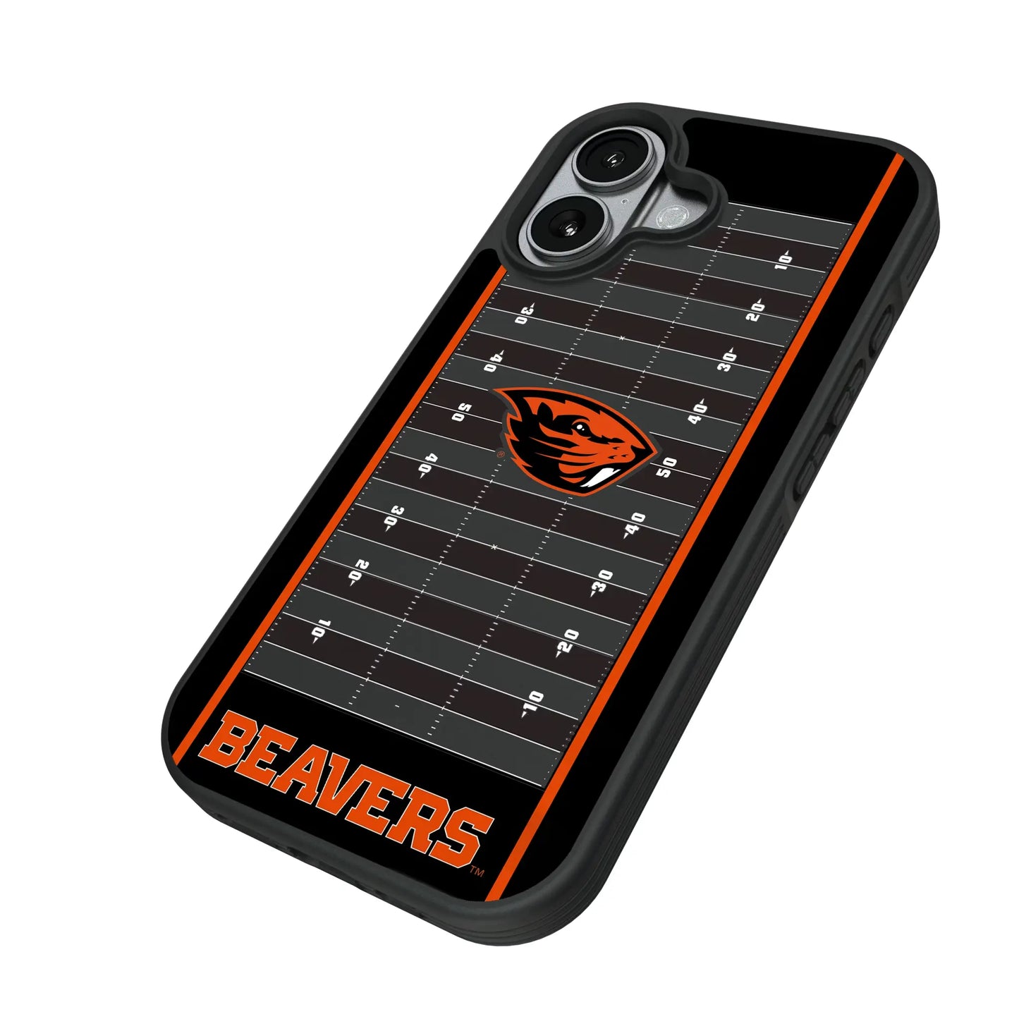 Oregon State University Beavers Field Bump Phone Case for Apple iPhone