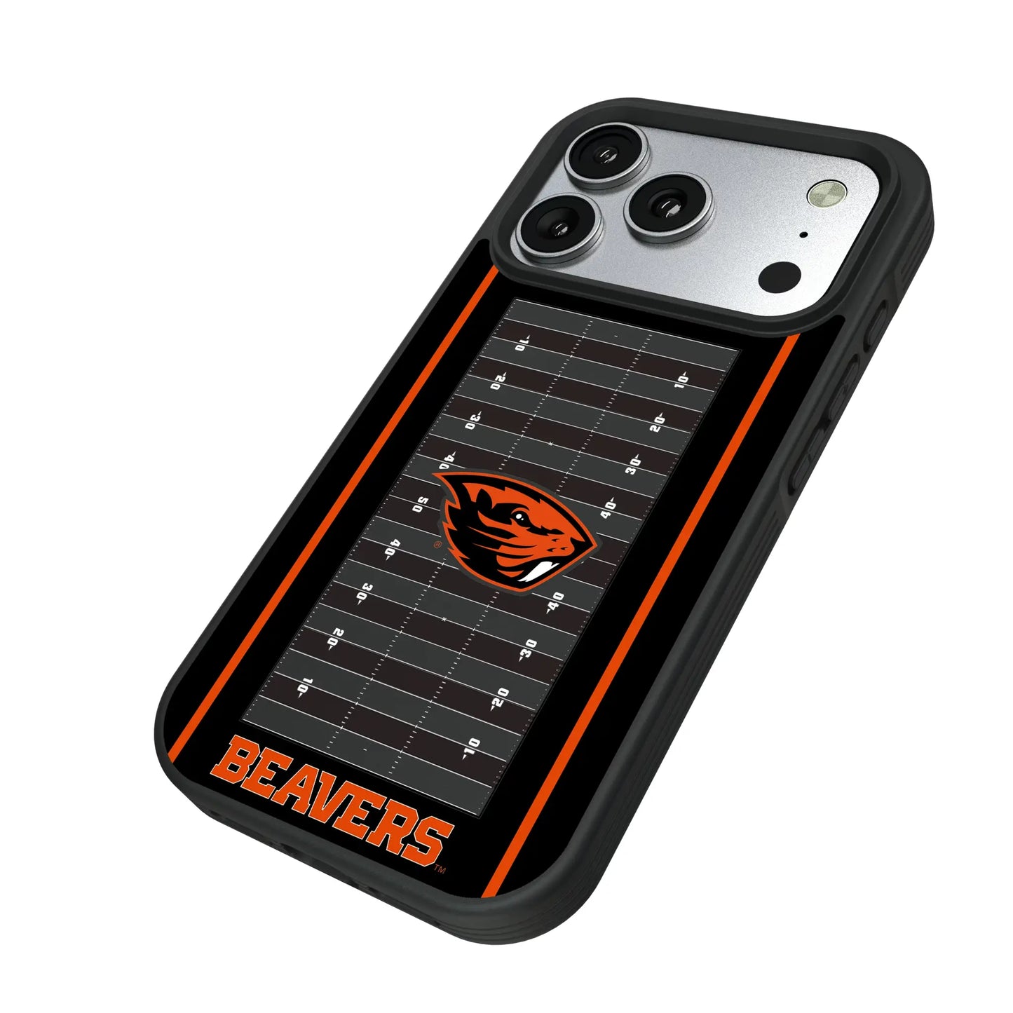 Oregon State University Beavers Field Bump Phone Case for Apple iPhone