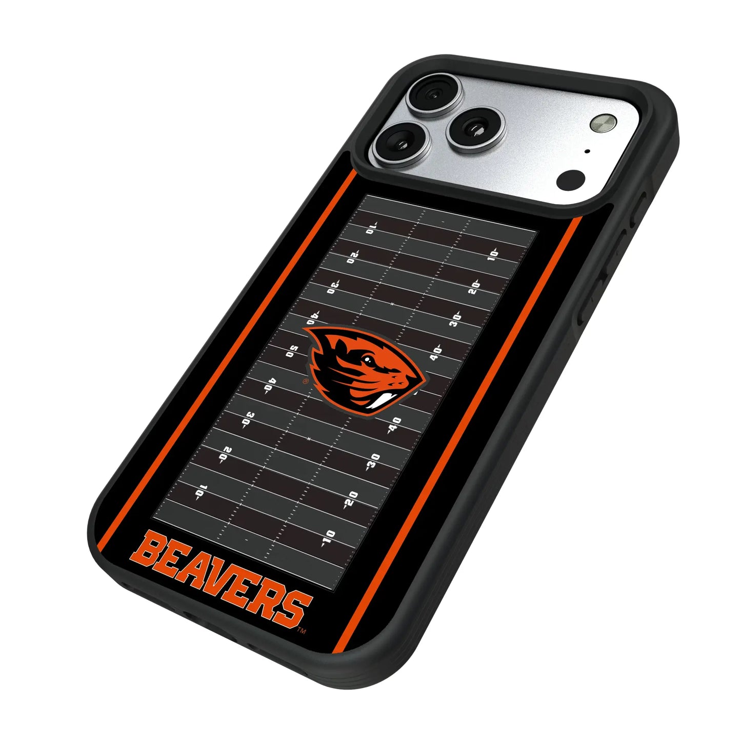 Oregon State University Beavers Field Bump Phone Case for Apple iPhone