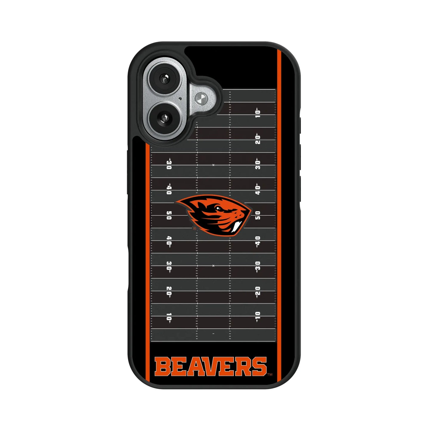 Oregon State University Beavers Field Bump Phone Case for Apple iPhone