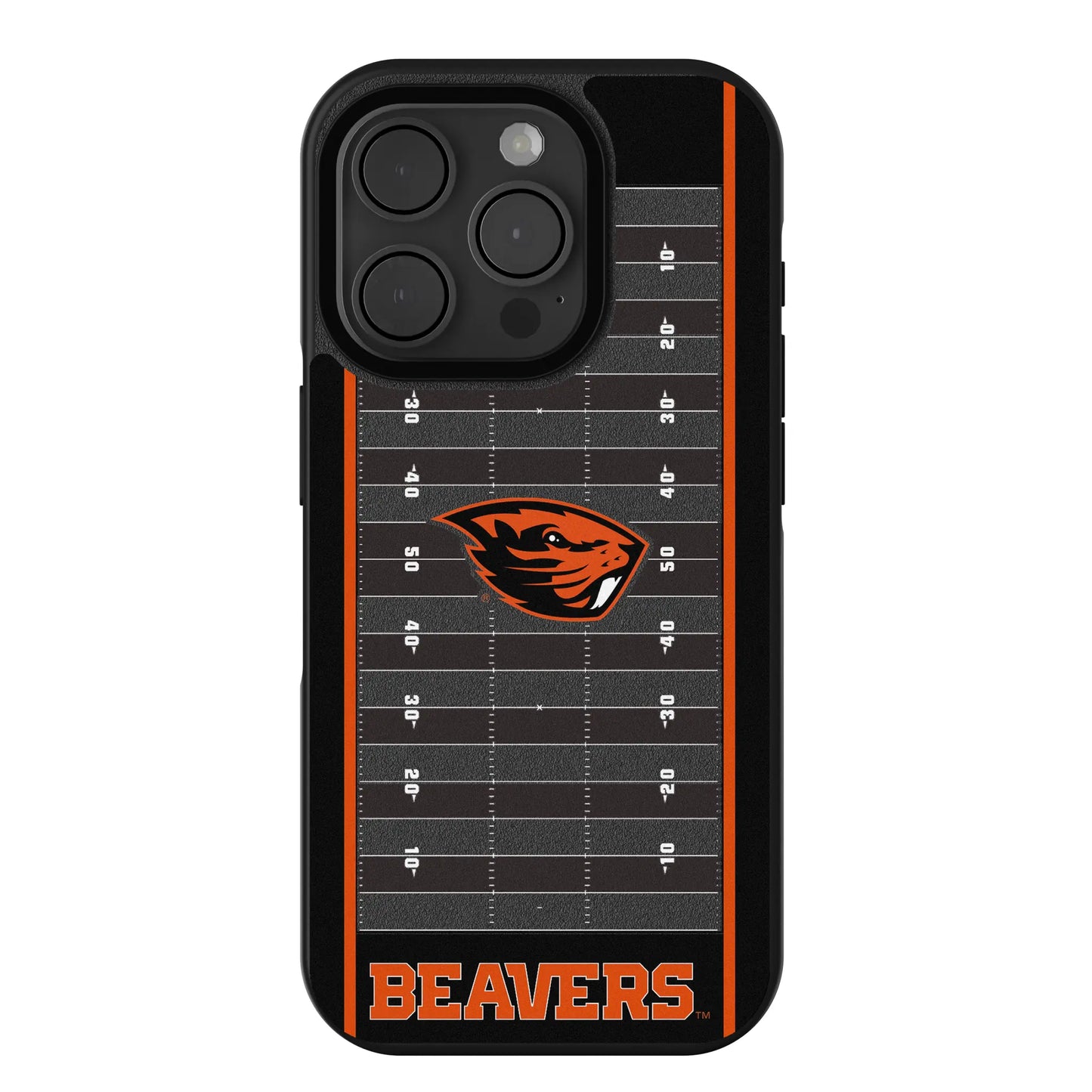 Oregon State University Beavers Field Bump Phone Case for Apple iPhone