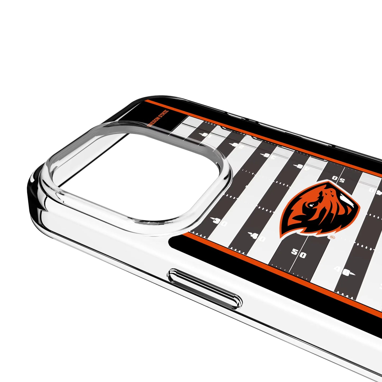 Oregon State University Beavers Field Clear Phone Case for Apple iPhone