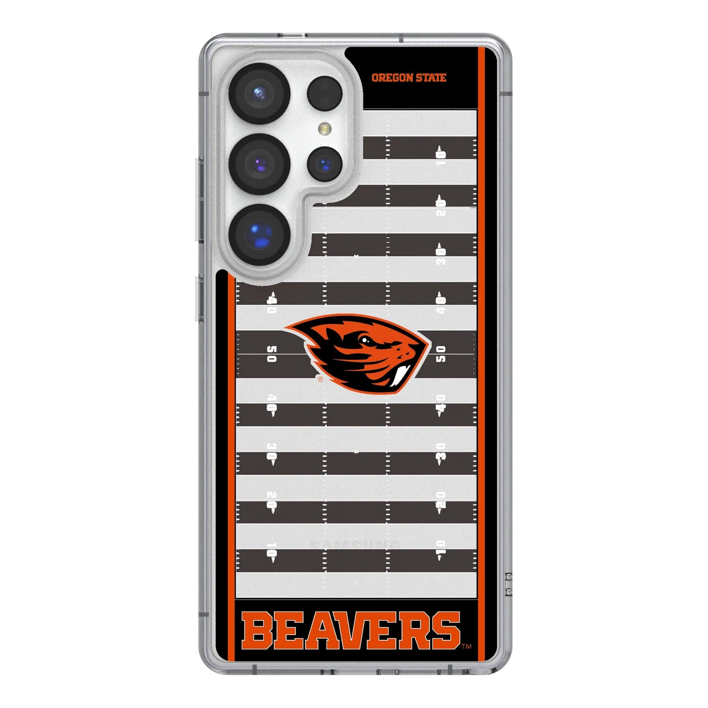 Oregon State University Beavers Field Clear Phone Case for Samsung Galaxy