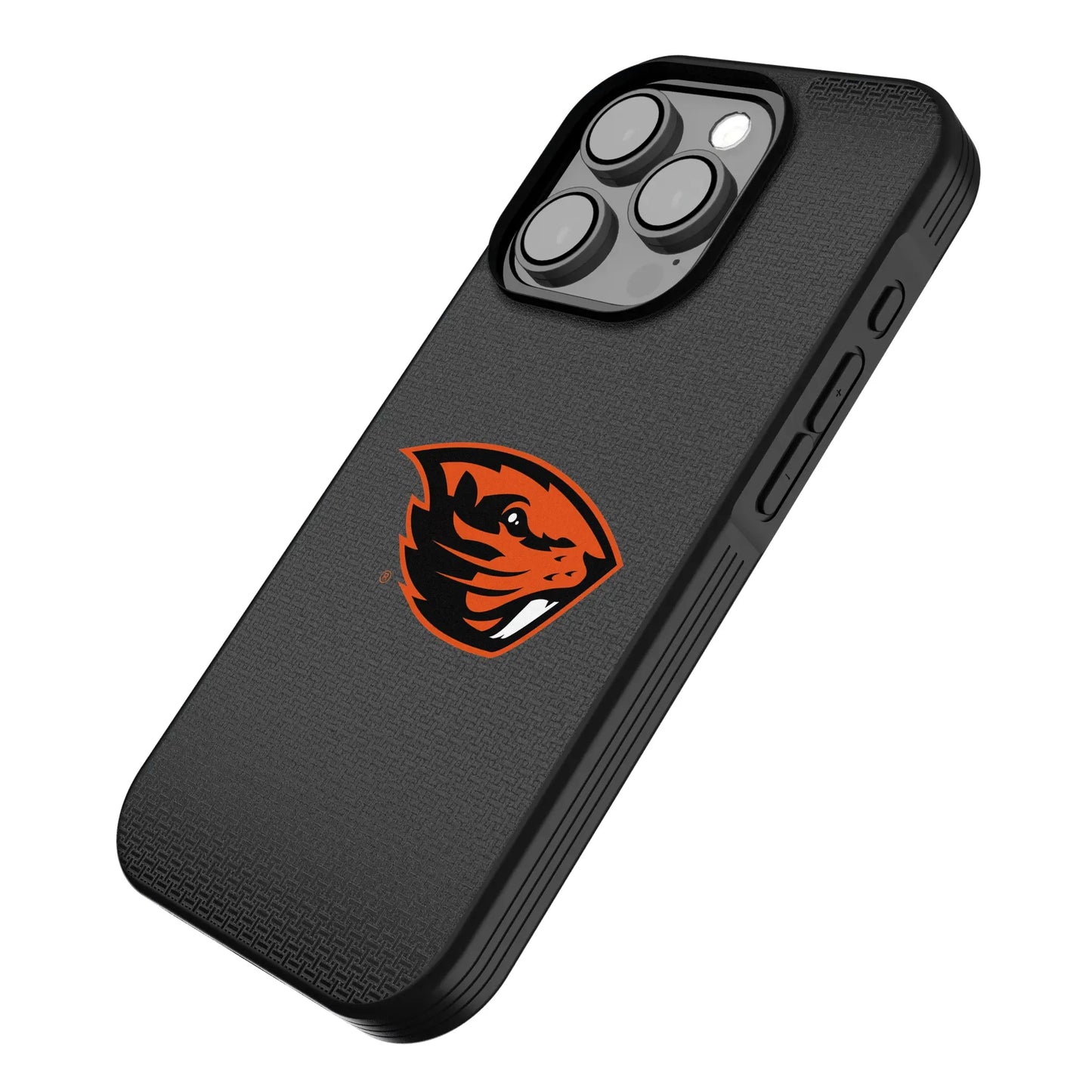 Oregon State University Beavers Linen Bump Phone Case for Apple iPhone