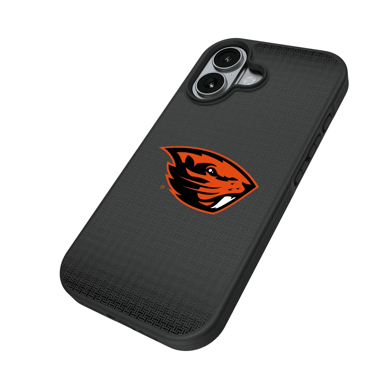 Oregon State University Beavers Linen Bump Phone Case for Apple iPhone