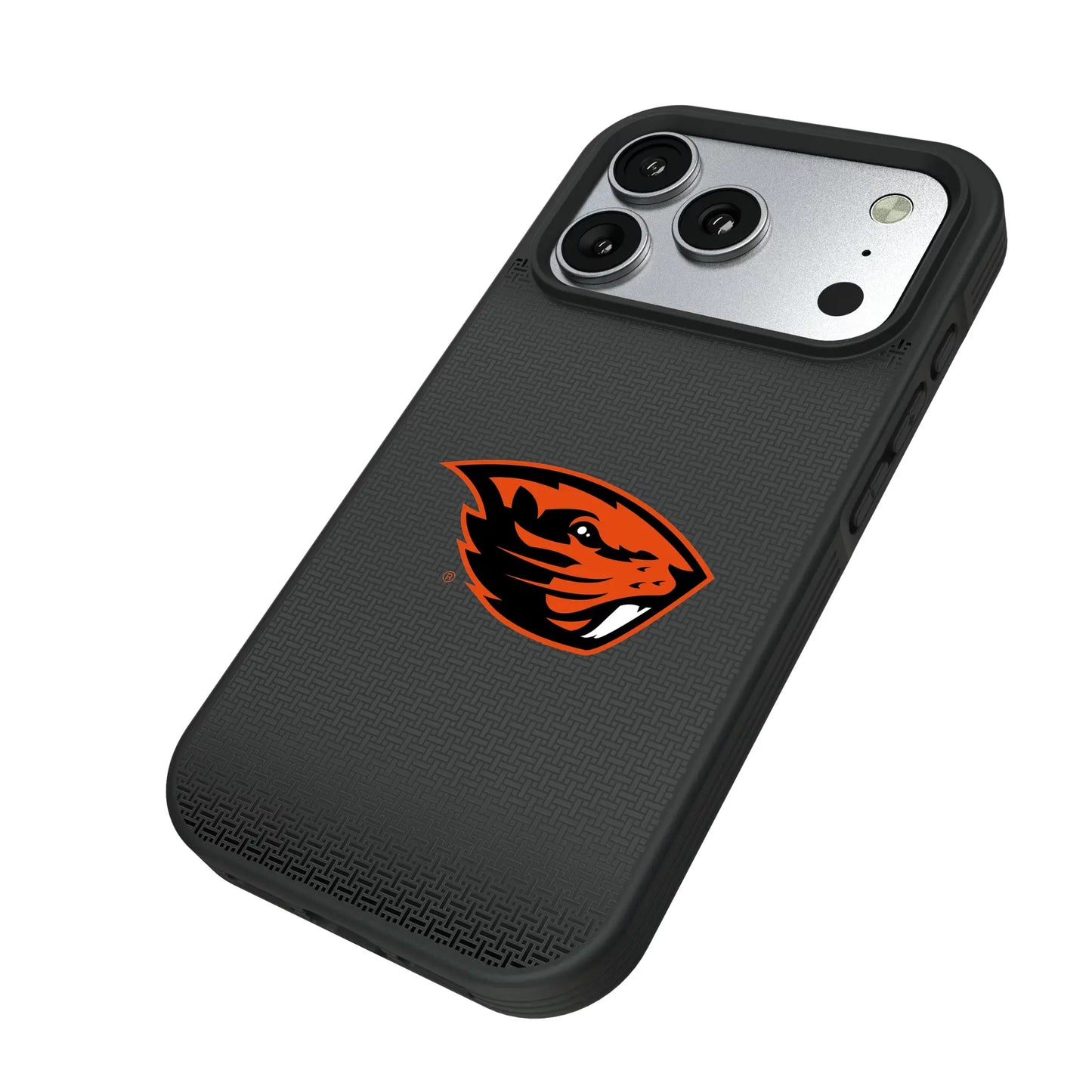 Oregon State University Beavers Linen Bump Phone Case for Apple iPhone
