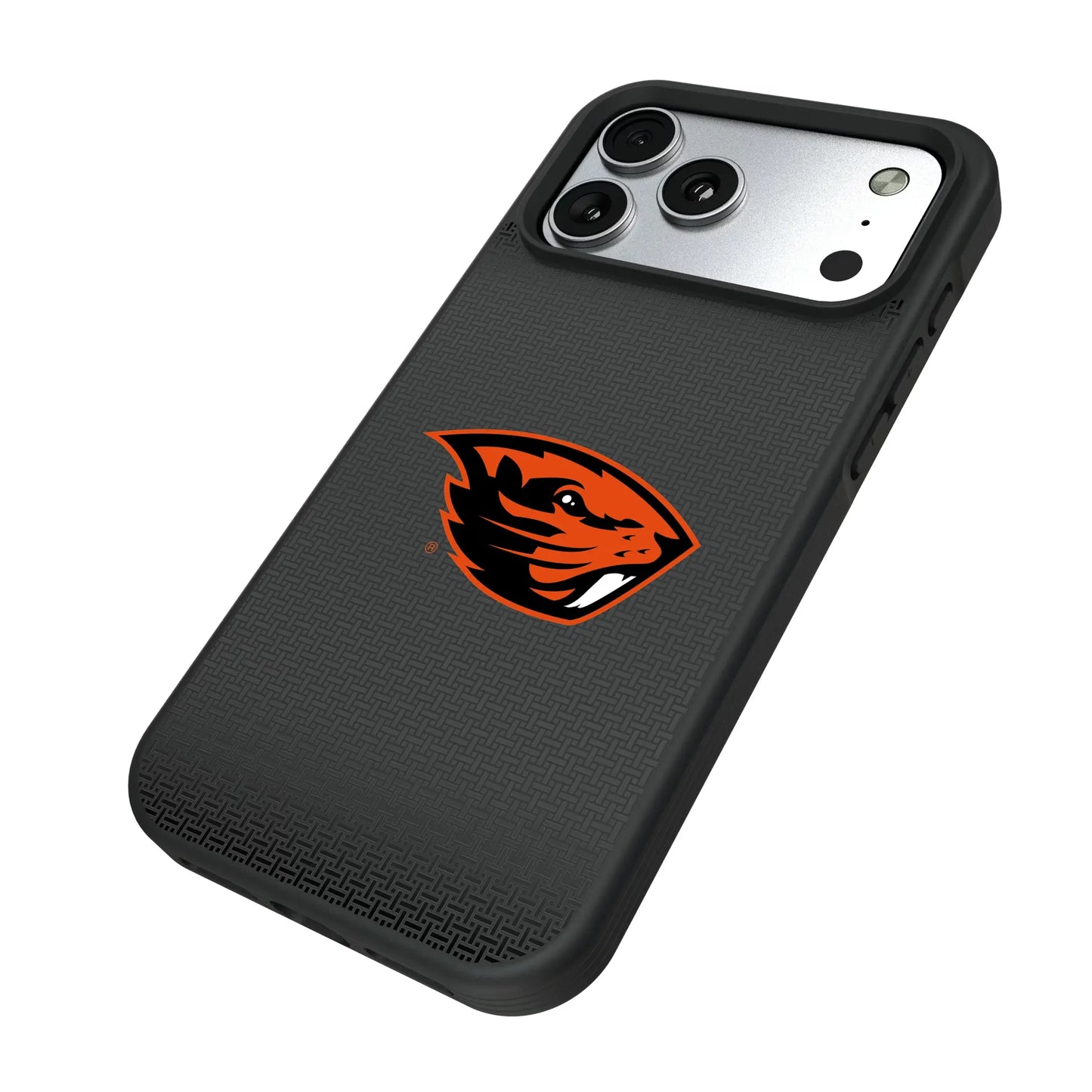 Oregon State University Beavers Linen Bump Phone Case for Apple iPhone