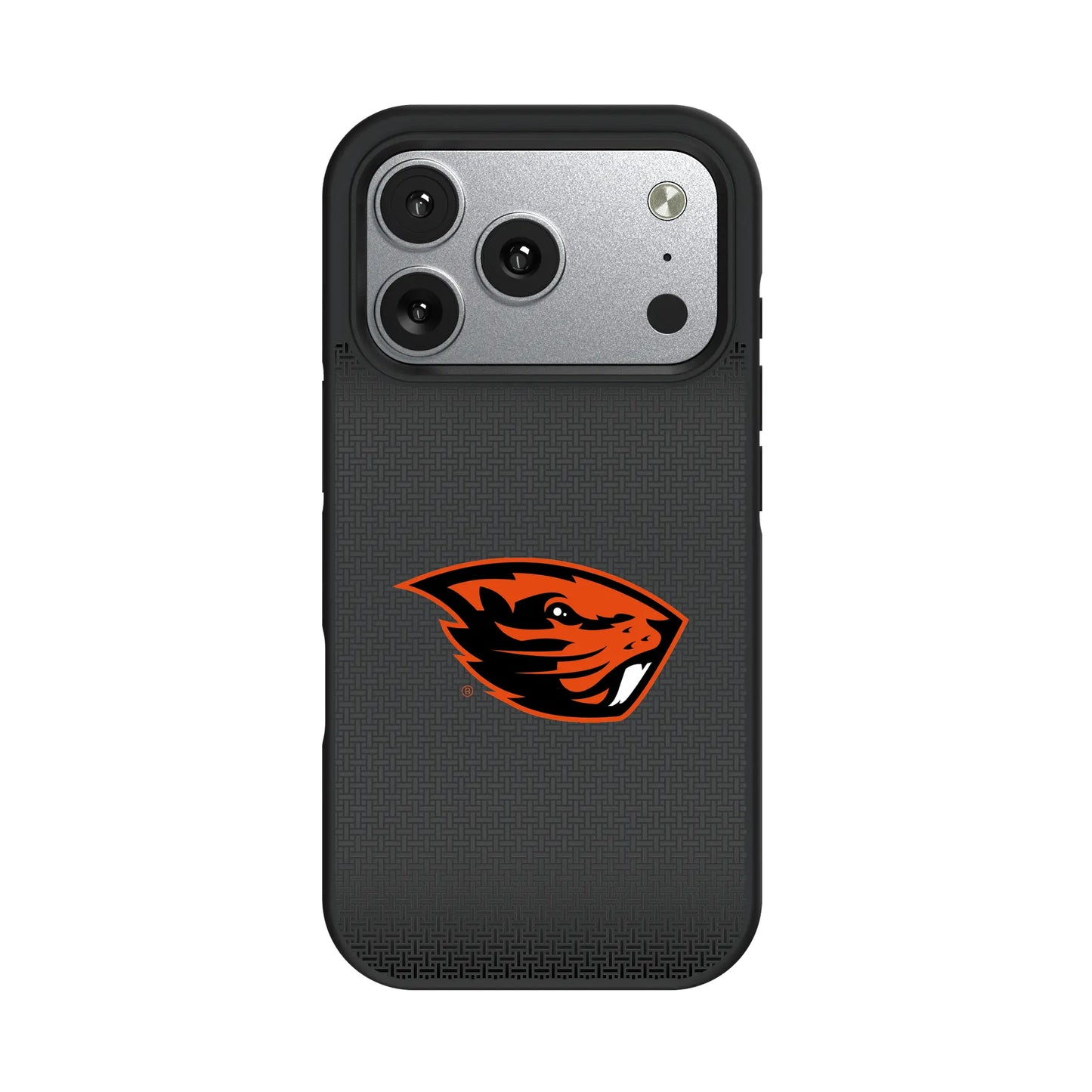 Oregon State University Beavers Linen Bump Phone Case for Apple iPhone