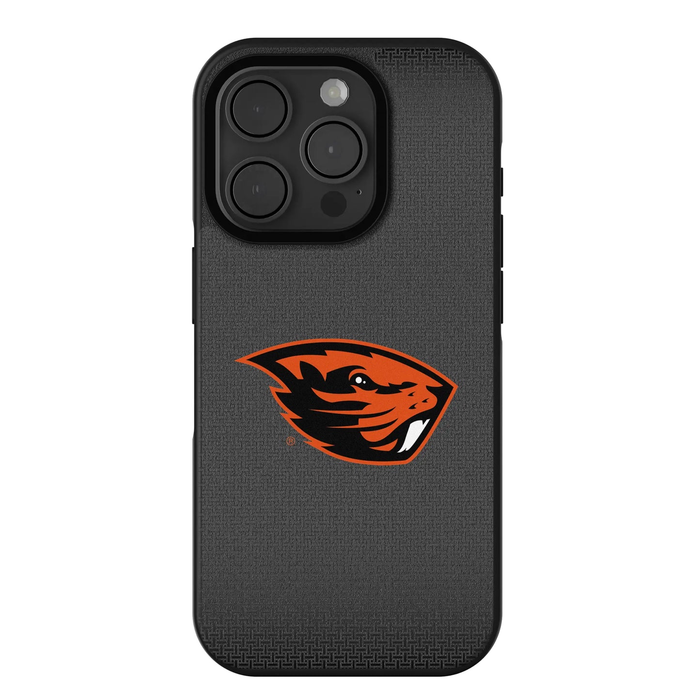 Oregon State University Beavers Linen Bump Phone Case for Apple iPhone