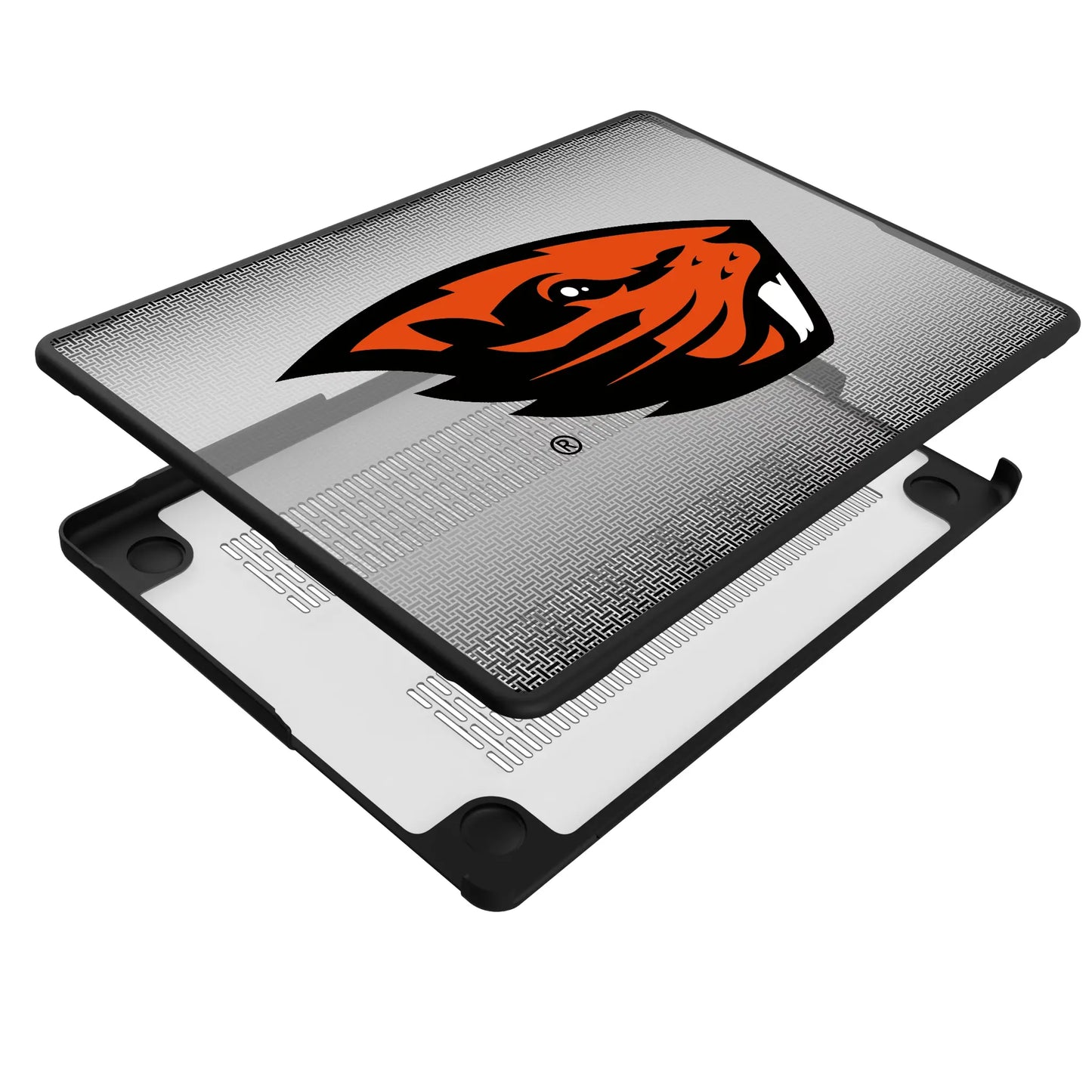 Oregon State University Beavers Linen Laptop Case for Apple MacBook