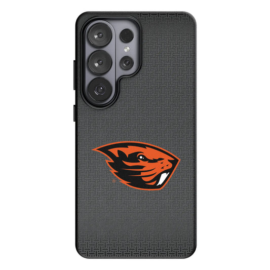 Oregon State University Beavers Linen MagSafe Compatible Phone Case for Samsung Galaxy
