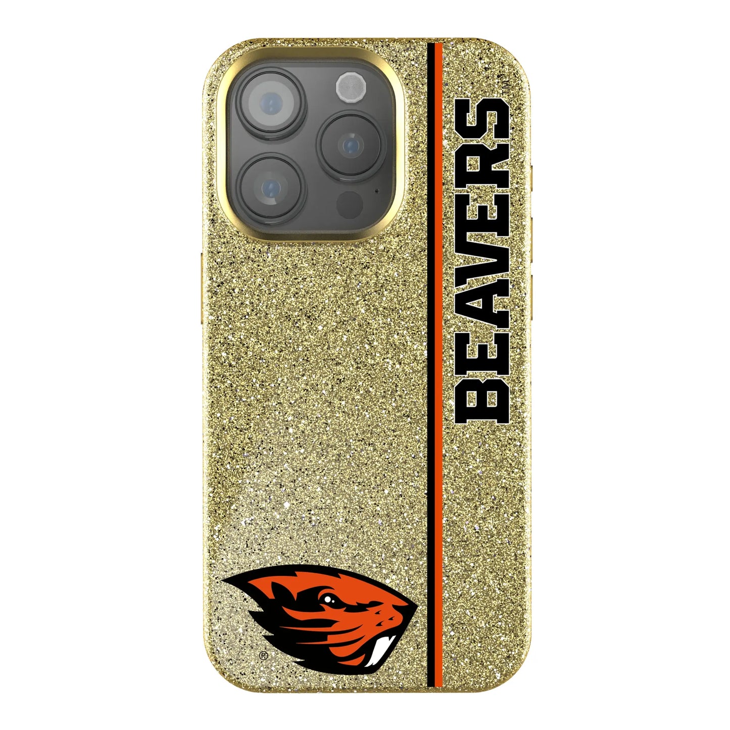 Oregon State University Beavers Sidebar Bling Phone Case for Apple iPhone