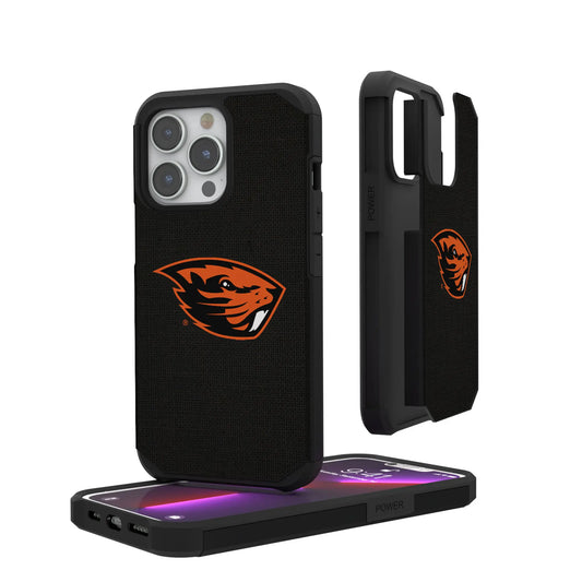 Oregon State University Beavers Solid Rugged Phone Case for Apple iPhone