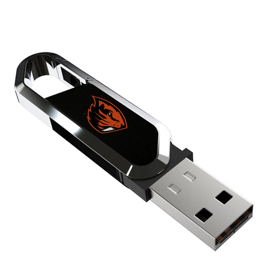 Oregon State University Beavers Solid USB 64GB Clip Style Flash Drive