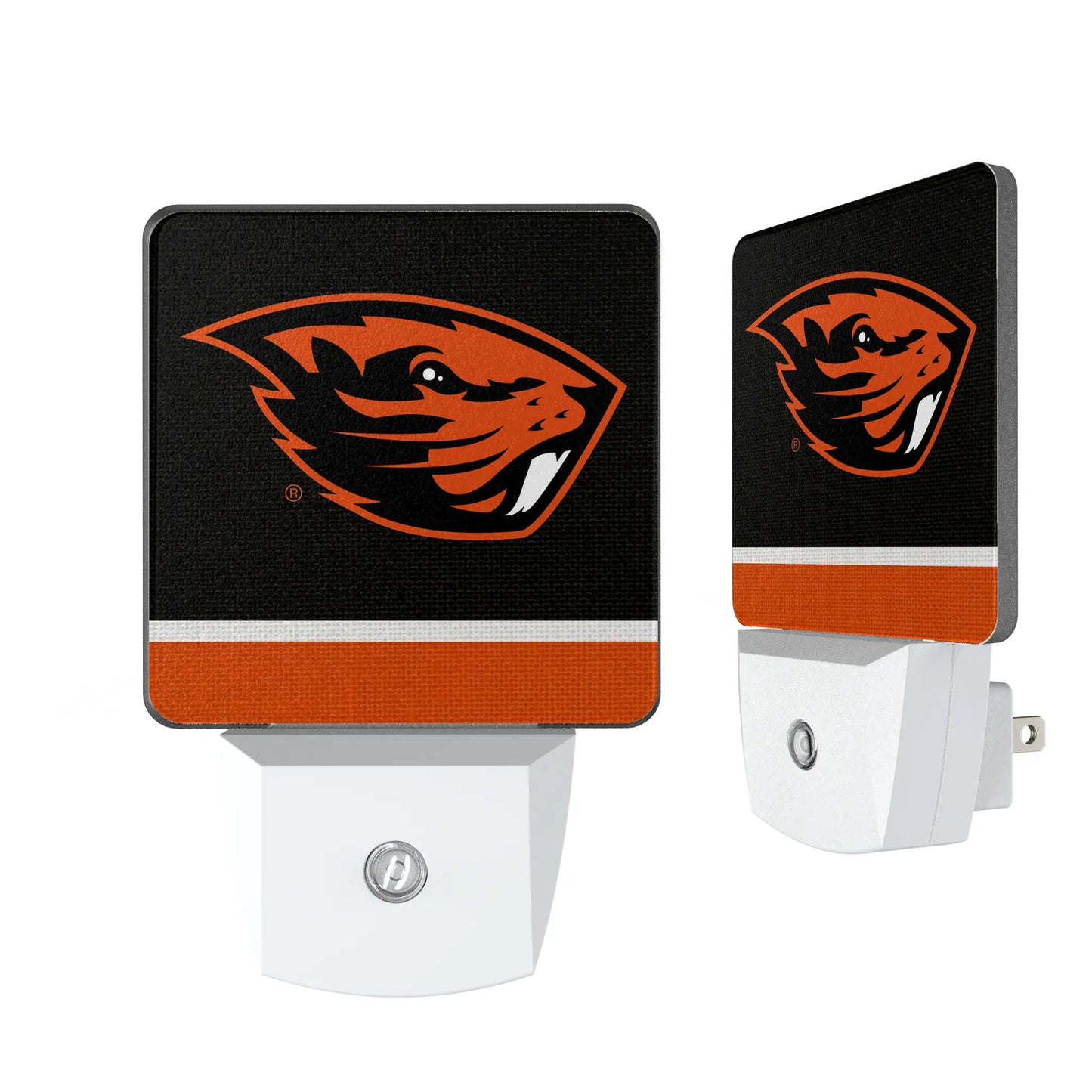 Oregon State University Beavers Stripe Night Light 2-Pack