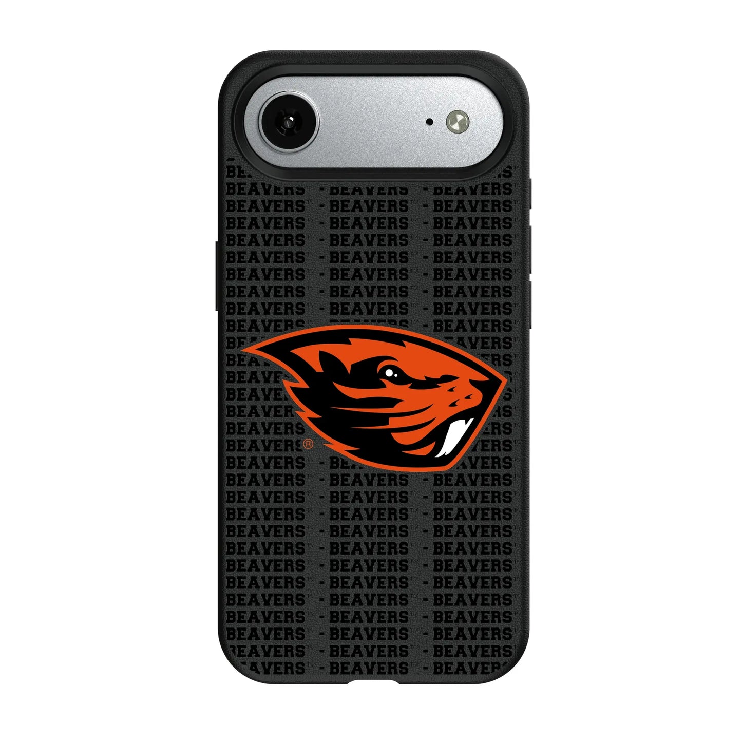 Oregon State University Beavers Text Backdrop MagSafe Compatible Phone Case for Apple iPhone