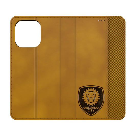 Orlando City Soccer Club Burn Folio Phone Case for Apple iPhone